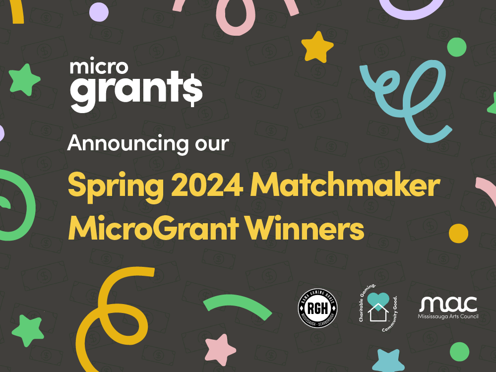 Mississauga Arts Council Awards $26,800 in MicroGrant Funding to 8 Winning Mississauga Artists