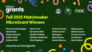 Mississauga Arts Council Awards $55,950 to Support 20 Inspiring Local Arts Projects!