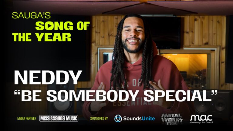 “Be Somebody Special” by Neddy wins 2026 Sauga’s Song of the Year Contest!