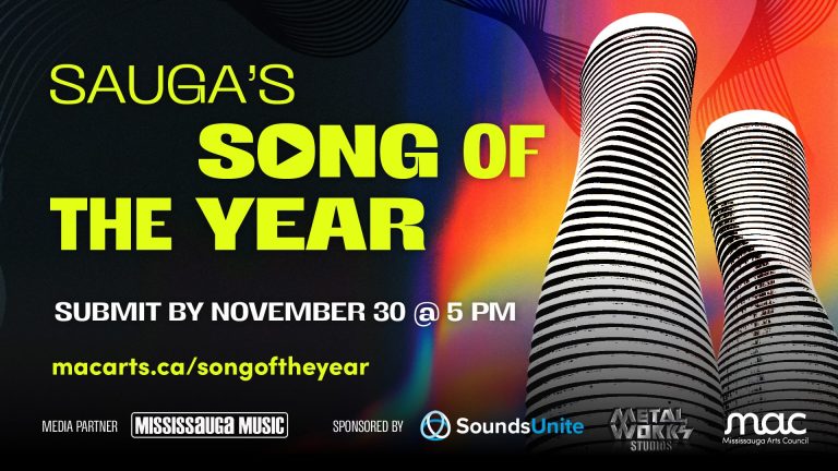 Submit your demo to the 2027 Sauga’s Song of the Year Contest!